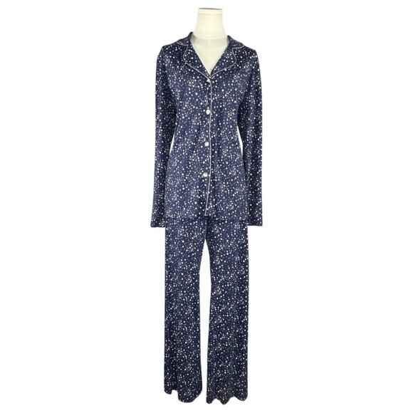 NEVER WORN Cosabella Women's Starry Night Pajama Set Size L NEW - Picture 1 of 12